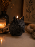 Wolf Head Candle