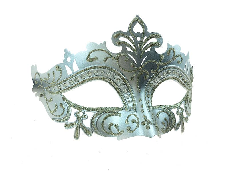 Silver Masquerade Mask