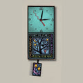 Macone Clay Follow Heart Clock