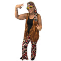 6 pc. Women’s Hippie Flower Child Costume Set
