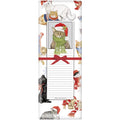 Holiday Cat Scatter Notepad Set with Kitchen Towel
