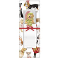 Holiday Dog Scatter Notepad Set with Kitchen Towel