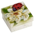 Lady bug Gardenia Capiz Box