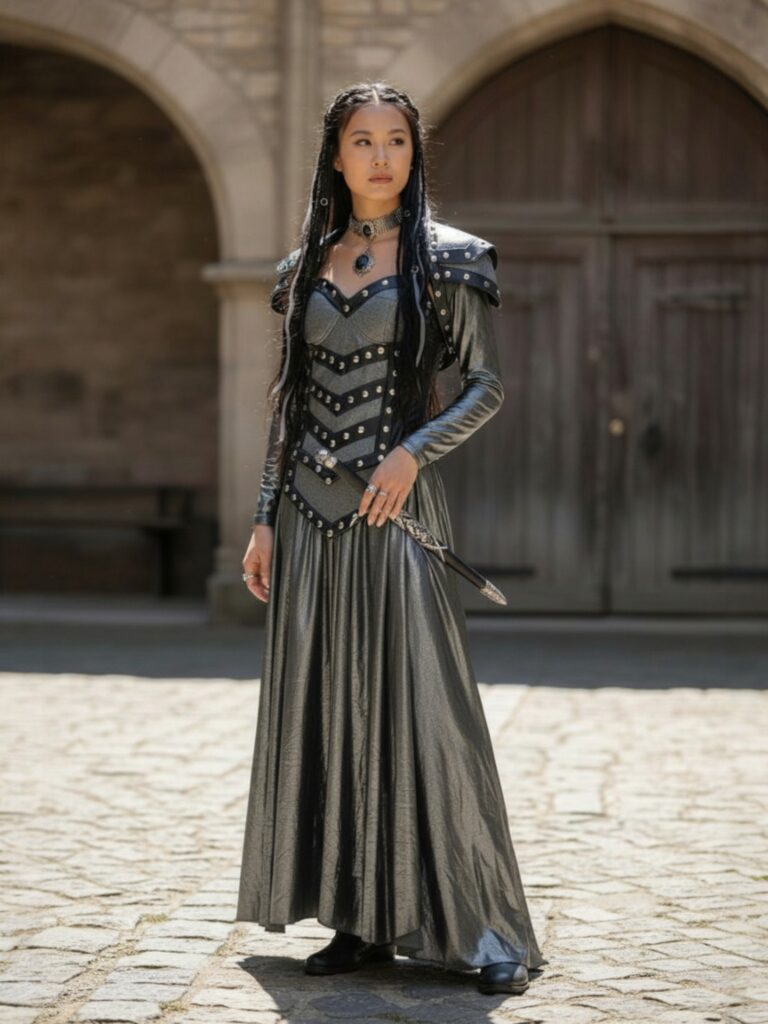Women's Knight Armor 3pc set costume