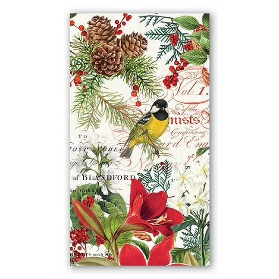 Michel Design Works Merry and Bright Hostess Napkins