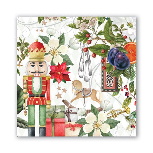 Michel Design Nutcracker Suite Cocktail Napkins