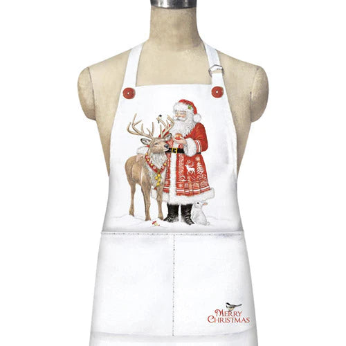 Nordic Santa Holiday Apron