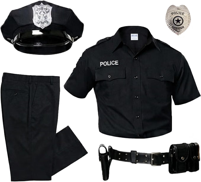Men's On Patrol Police Officer Costume