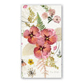 Michel Design Works Pressed Flowers Hostess Napkins