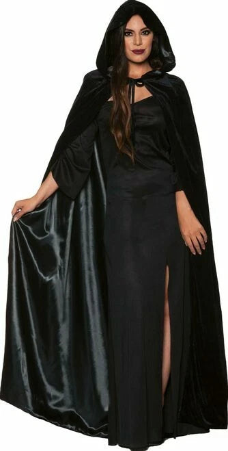 Black Velvet Cape
