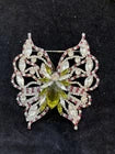 Rare Monumental Vintage 1950s Weiss Butterfly Pin/Brooch