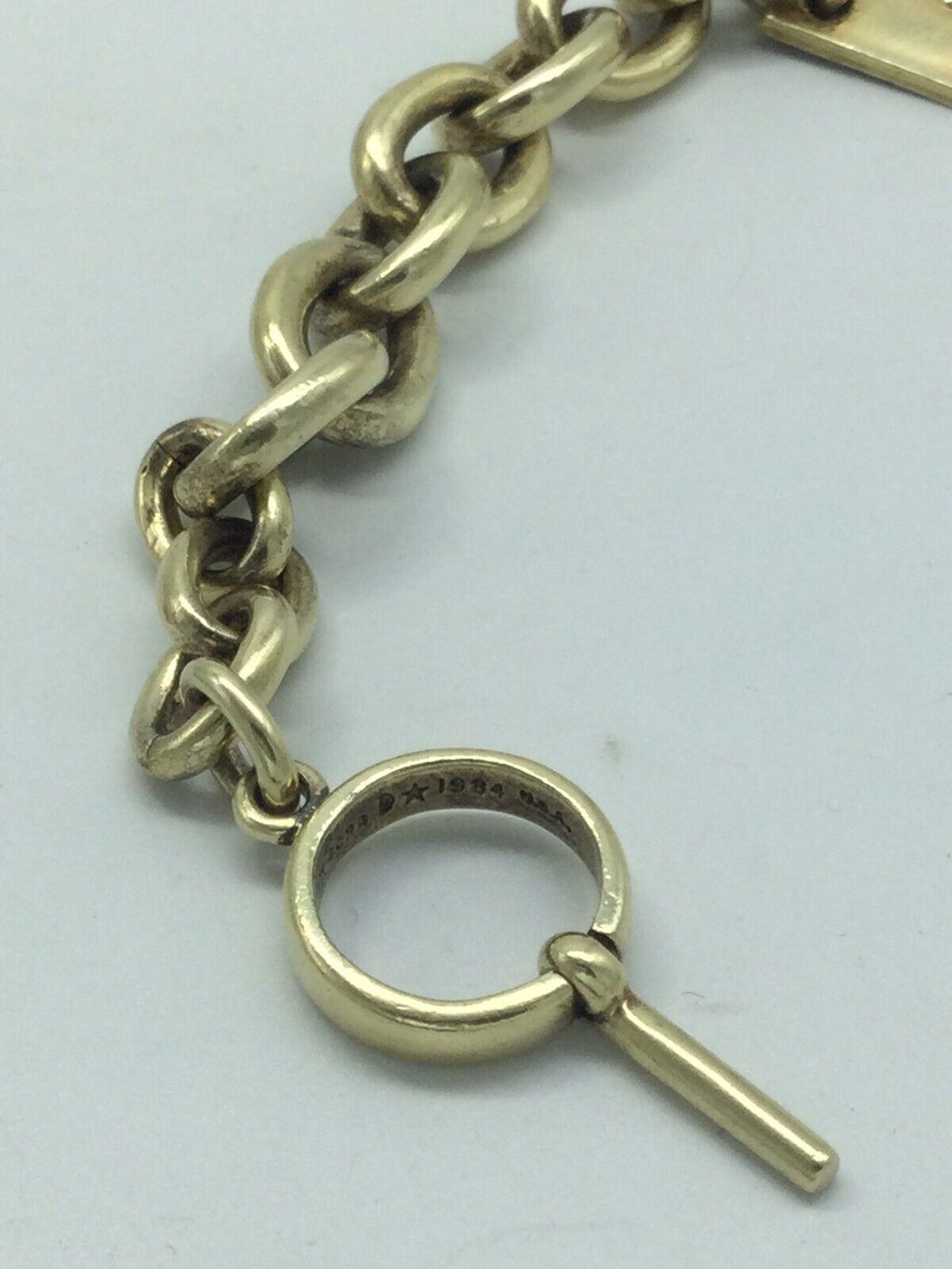 Rare Barry Kieselstein Cord 1984 Sterling Moon and Stars Chain Belt