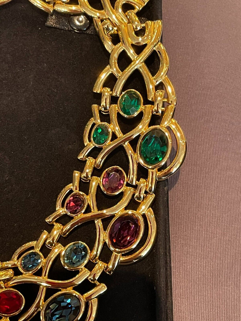 Vintage Napier Byzantium Crystal Necklace
