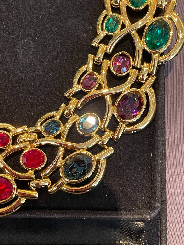 Vintage Napier Byzantium Crystal Necklace
