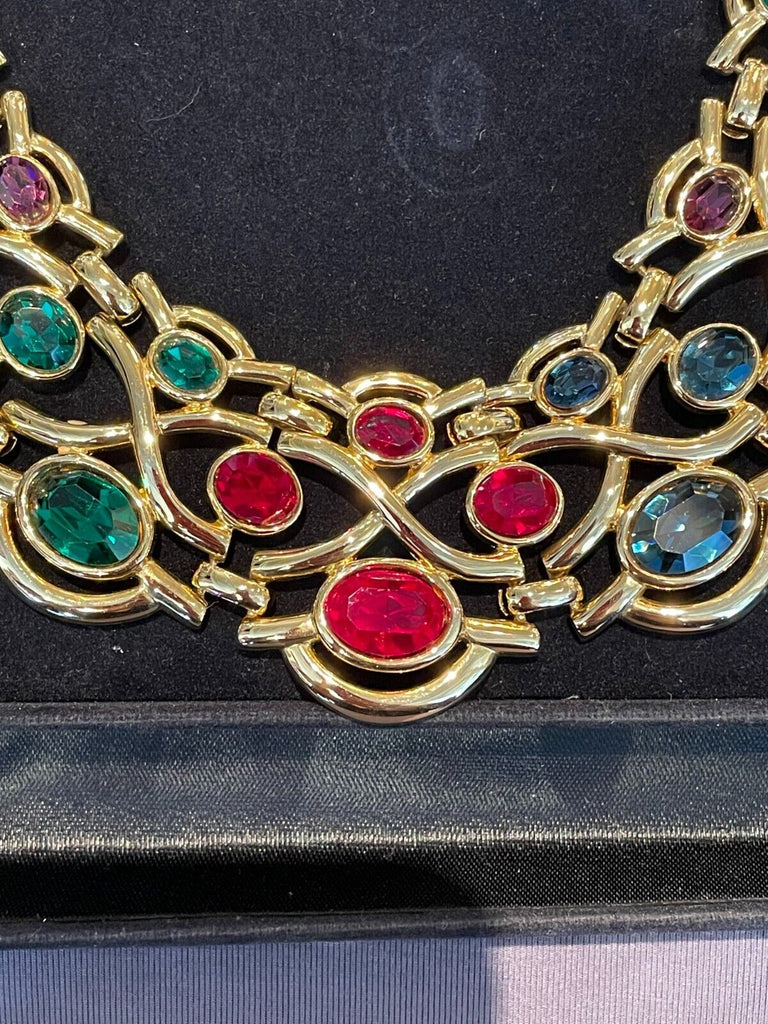Vintage Napier Byzantium Crystal Necklace