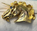 Christopher Ross Unicorn Belt Buckle-unworn