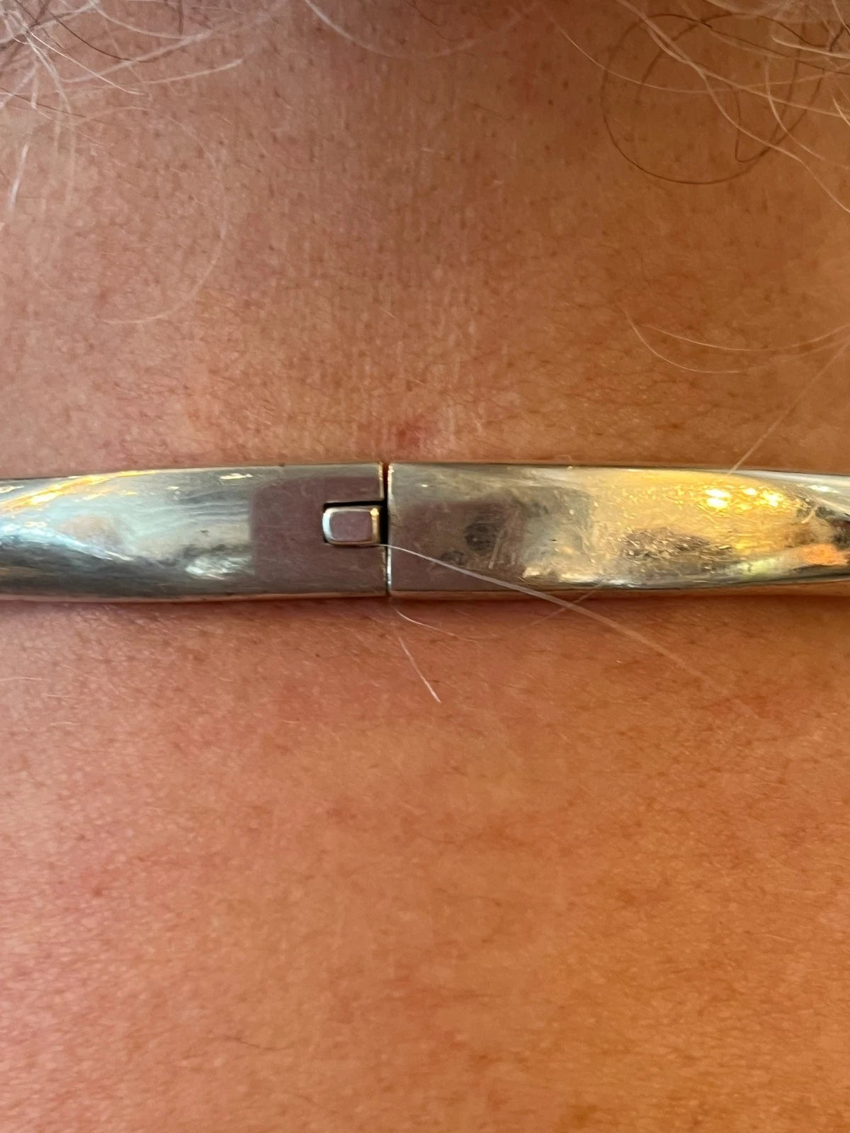 VINTAGE MIGUEL PINEDA MODERNIST 70S STERLING TORQUIOSE NECKLACE