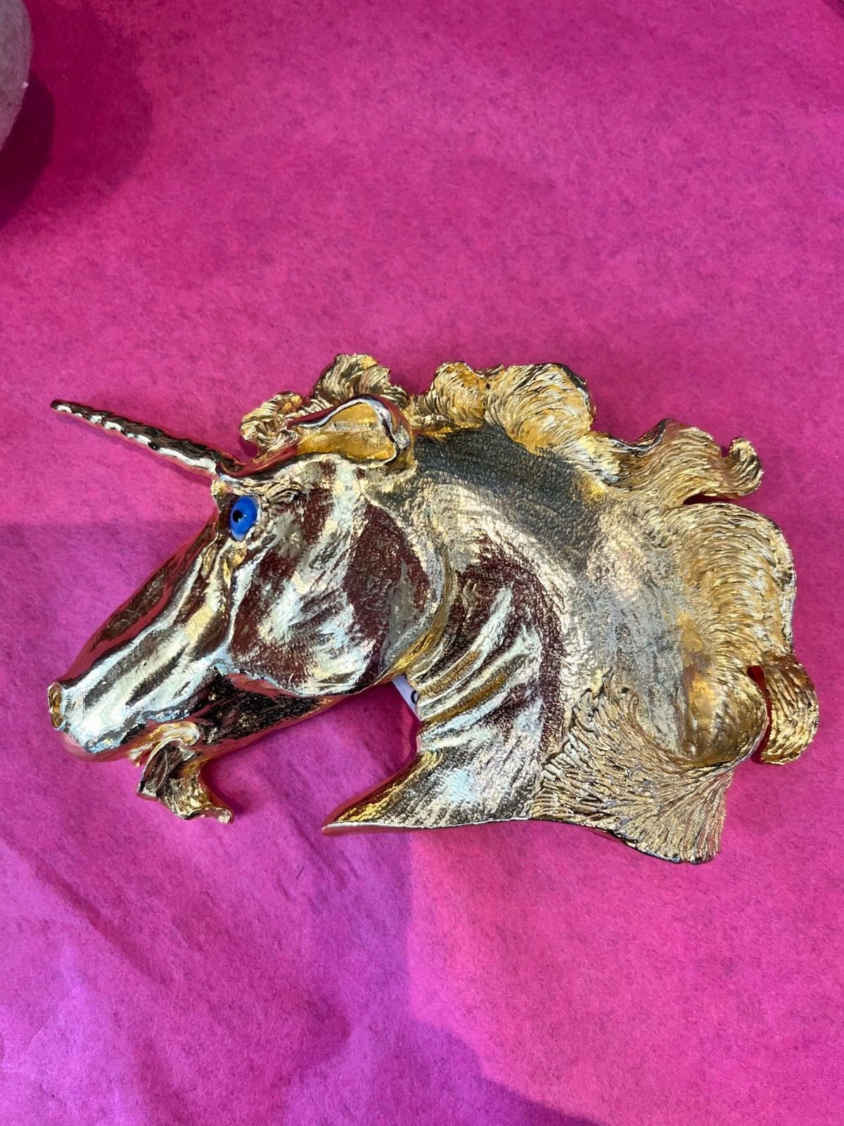 Christopher Ross Unicorn Belt Buckle-unworn