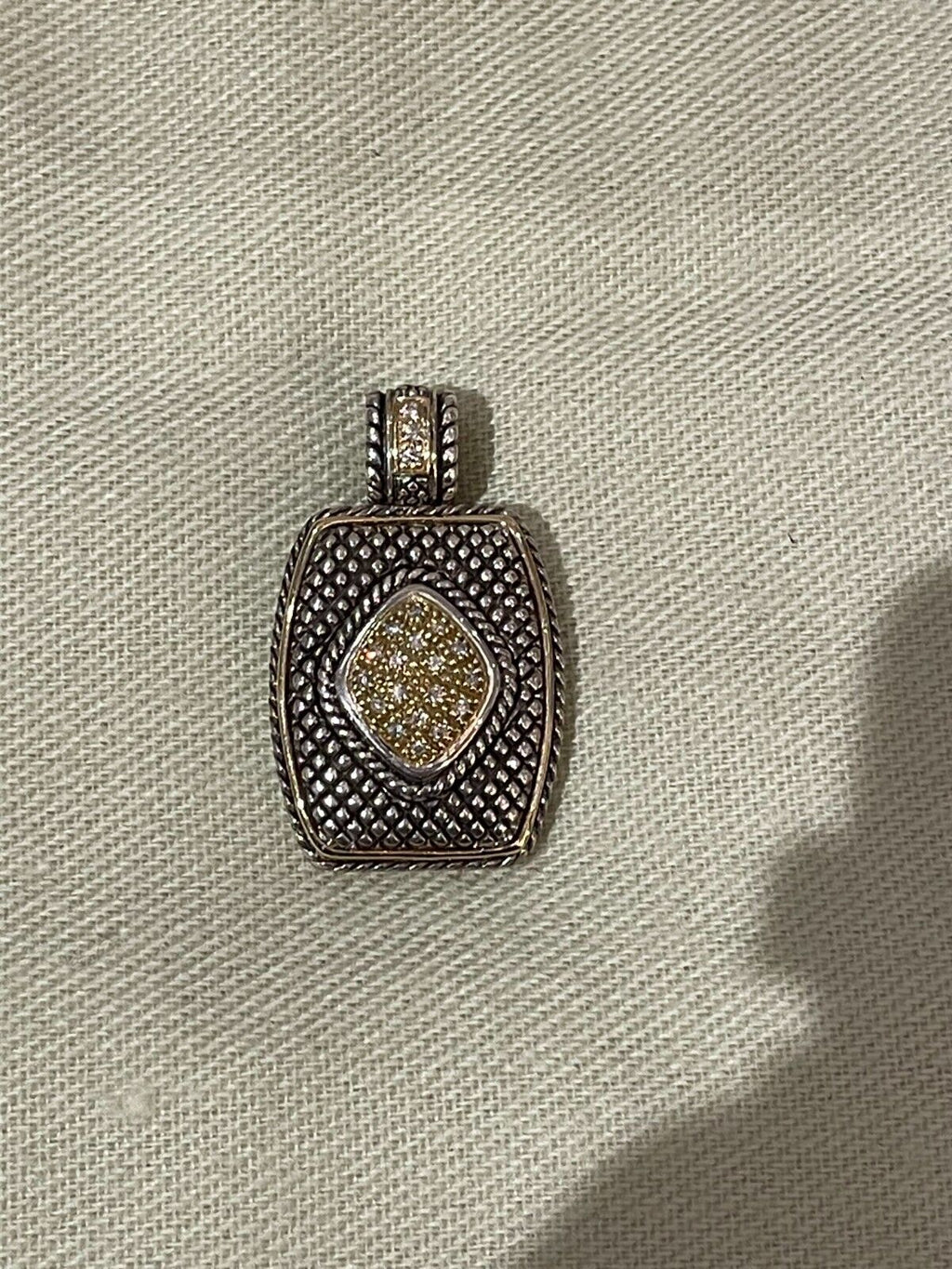 Andrea Candela Sterling, 18k Diamond Necklace