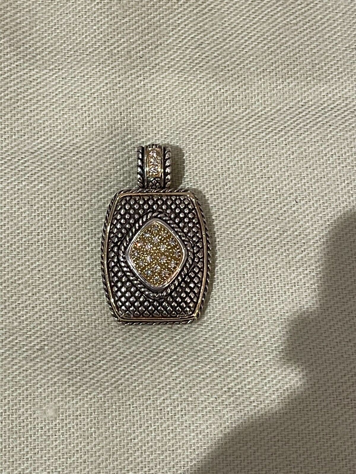 Andrea Candela Sterling, 18k Diamond Necklace