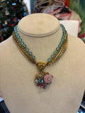 VINTAGE MIRIAM HASKELL SIGNED NECKLACE