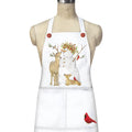 Snowman with Deer Christmas Holiday Apron