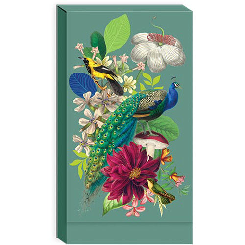Vintager floral Birds Notepad
