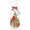 Cardinal Pine Swag Kitchen Towel Set