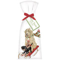 mary lake thompson sledding doodle towel set 