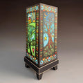 Lamp with Trees and Home border