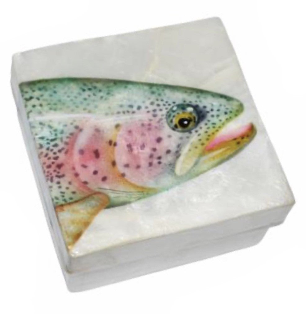 Rainbow trout capiz box