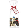 Winter Dog Friends Towel Set