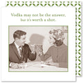 Shannon Martin It's Worth a Shot Beverage Napkin