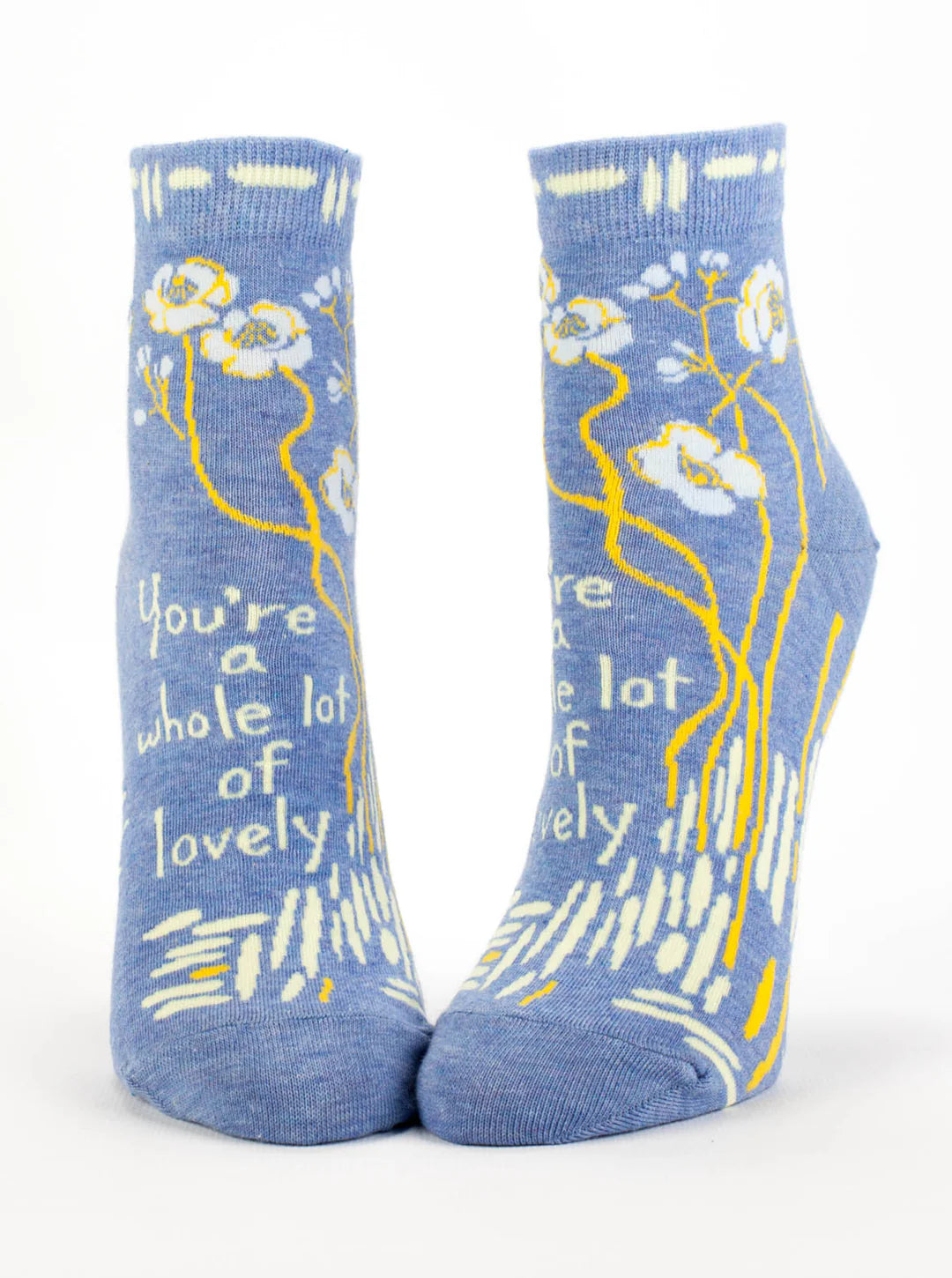 You're A Whole Lotta Lovely Womens Ankle Socks