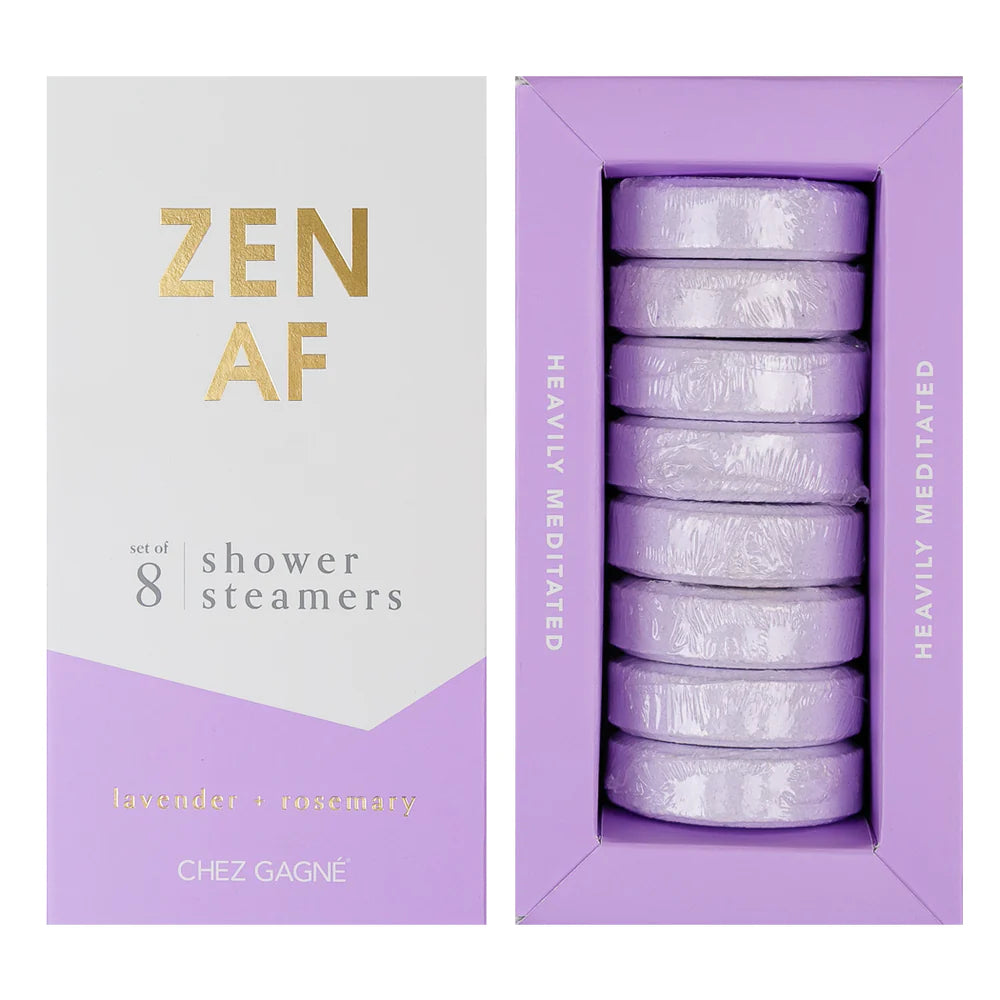Chez Gagne ZEN AF - SHOWER STEAMERS - LAVENDER + ROSEMARY
