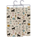 All you need is Love and a Cat Kitchern Towel