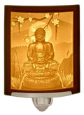 Sitting Buddha Porcelian nightlight