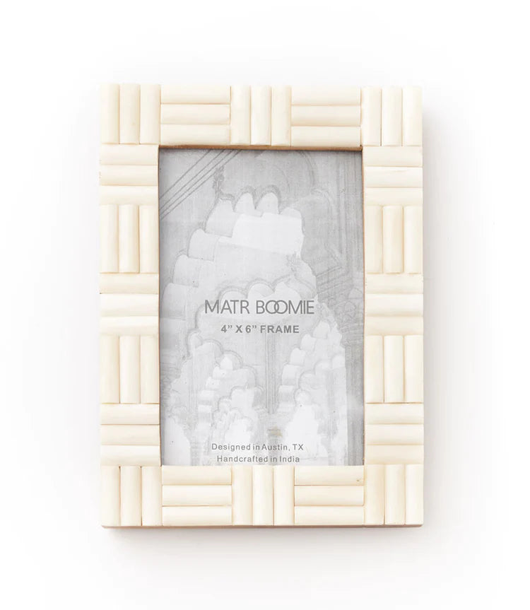 Vaishali Carved Grid Tile Picture Frame