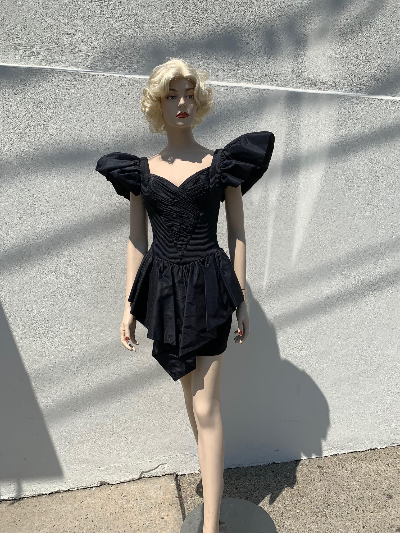 Vintage 1980s Vicky Tiel Minidress