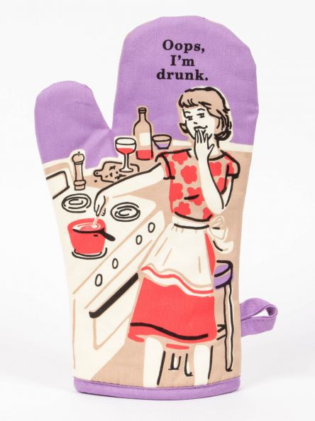 Blue Q Oops Im Drunk Oven Mitt
