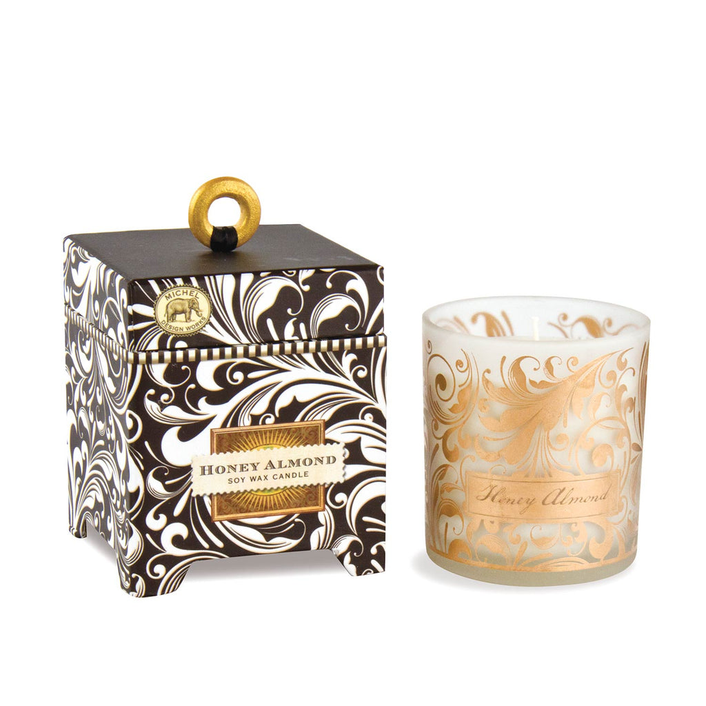 Michel Design Works Honey Almond 6.5 oz Soy wax Candle
