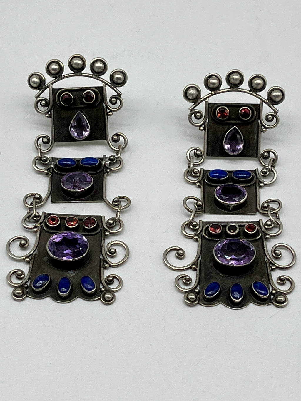 Sterling Mexican Earrings