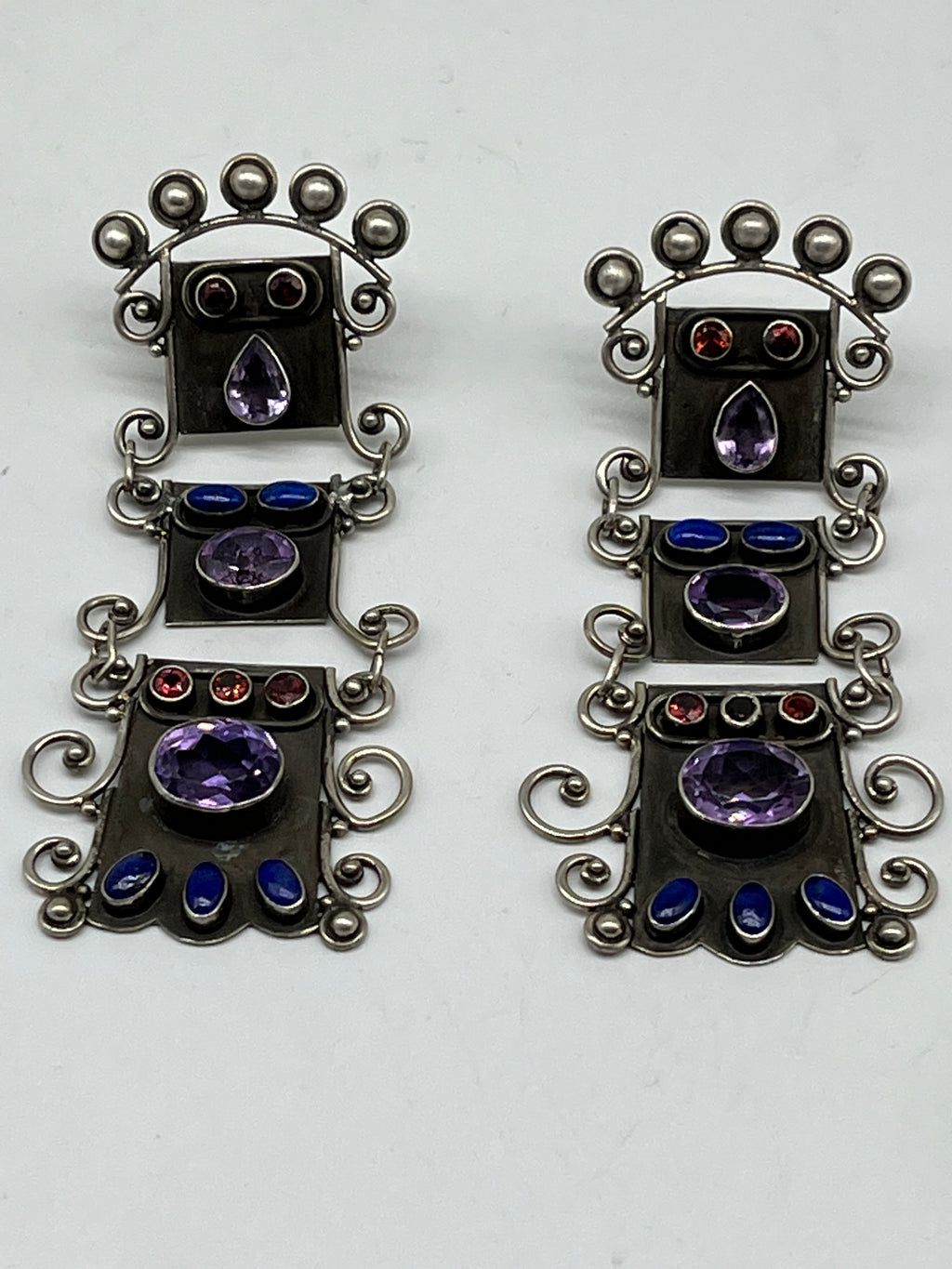 Sterling Mexican Earrings
