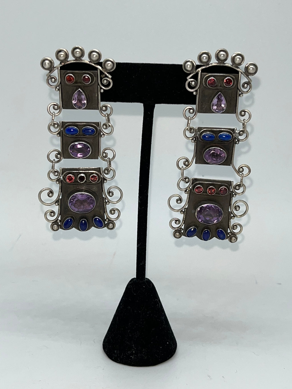 sterling mexican earrings 