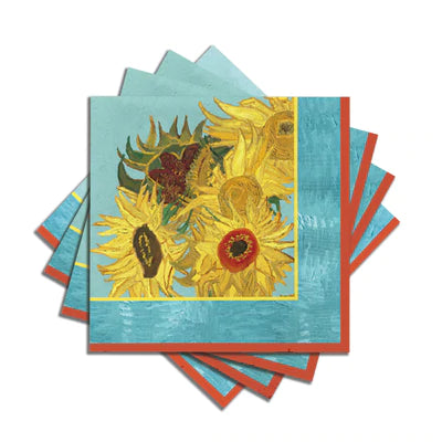 Van Gogh Sunflower Cocktail Napkins