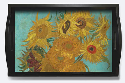 Raincaper Van Gogh Sunflower Tray