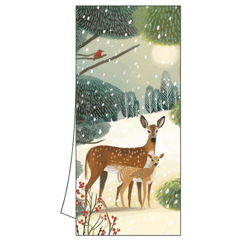 Paper Products and Design Holiday Meadow Kitchen Towel