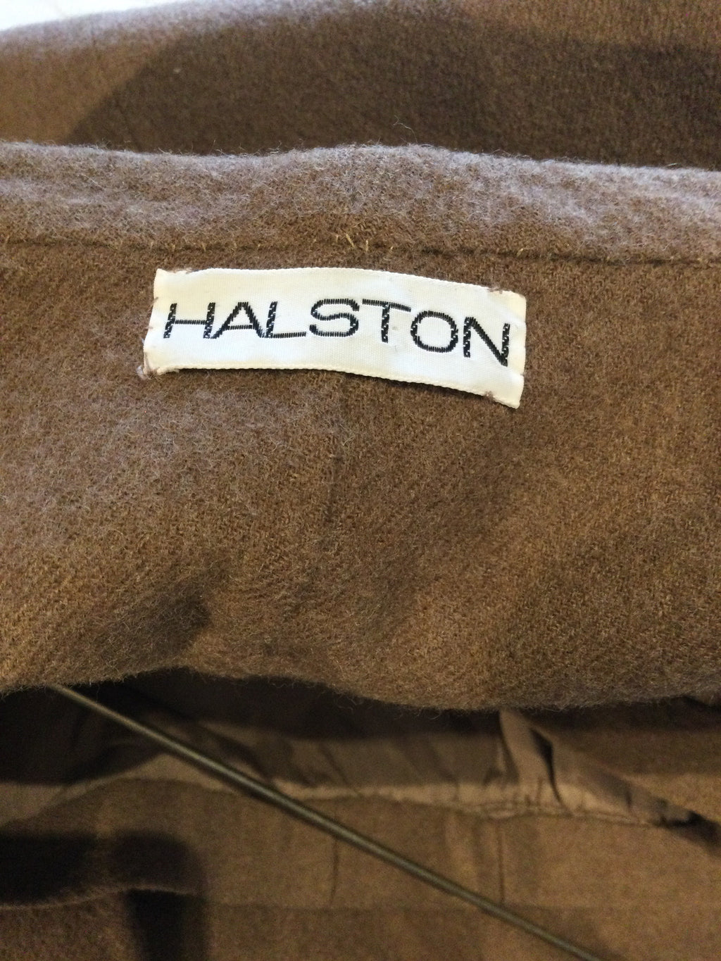 Halston 1970's Wool Suit