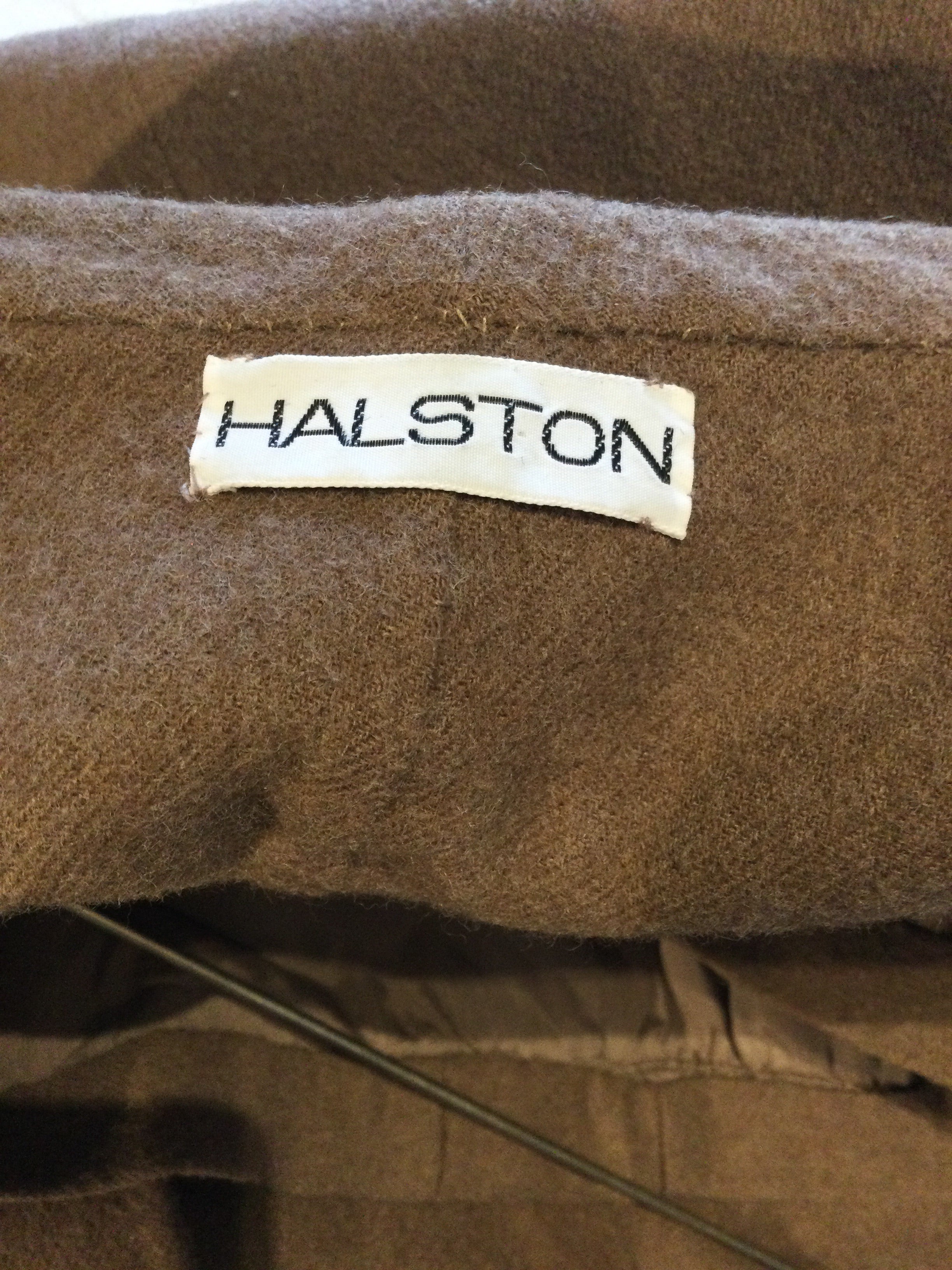 Halston 1970's Wool Suit
