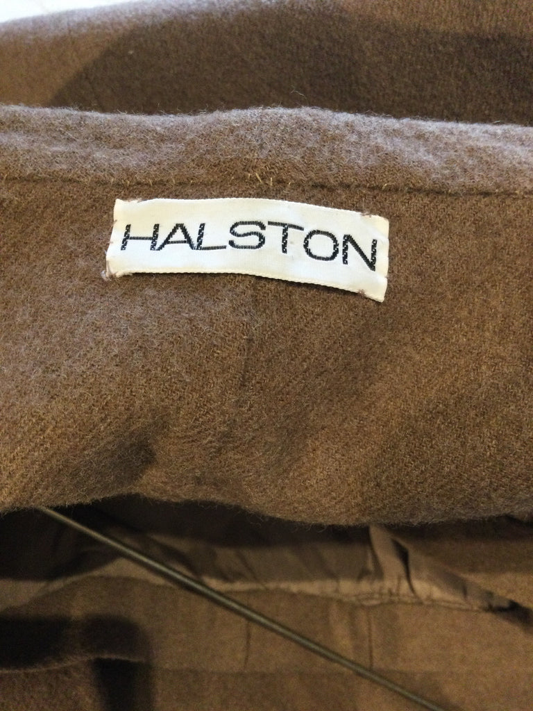 Halston 1970's Wool Suit